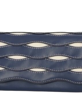 Avery Cut Out Clutch Wallet for Women from Free Assembly, Denim Blue